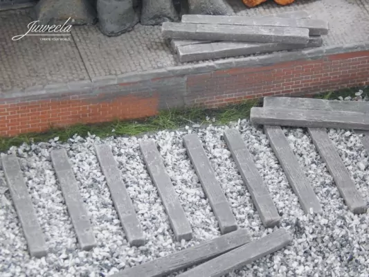 Juweela: Podkłady kolejowe - Drewno (50 szt)