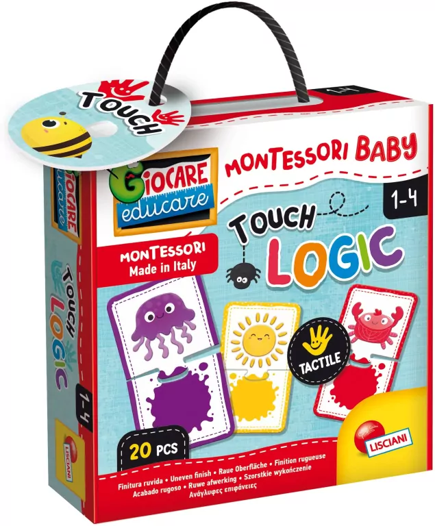 Touch logic. Montessori baby - tantis.pl