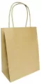 Torba ozdobna kraft 17,8x10,2x22,8cm (12szt) - tantis.pl