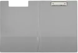 Biurfol. Clipboard A4 Teczka PCV, srebrny