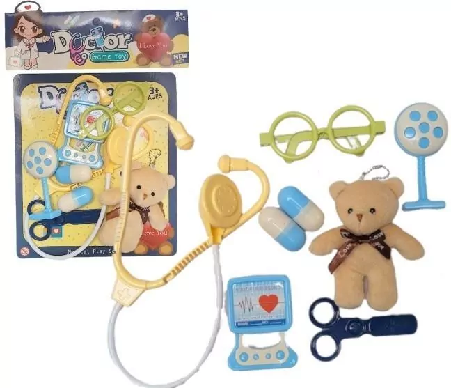 Zestaw lekarz z pluszowym misiem - tantis.pl