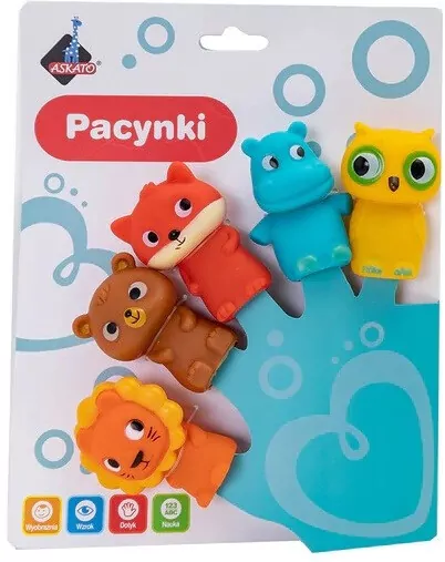 Pacynki na palce zwierzątka - tantis.pl