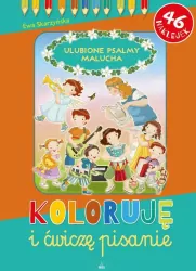 Koloruję i ćwiczę pisanie.