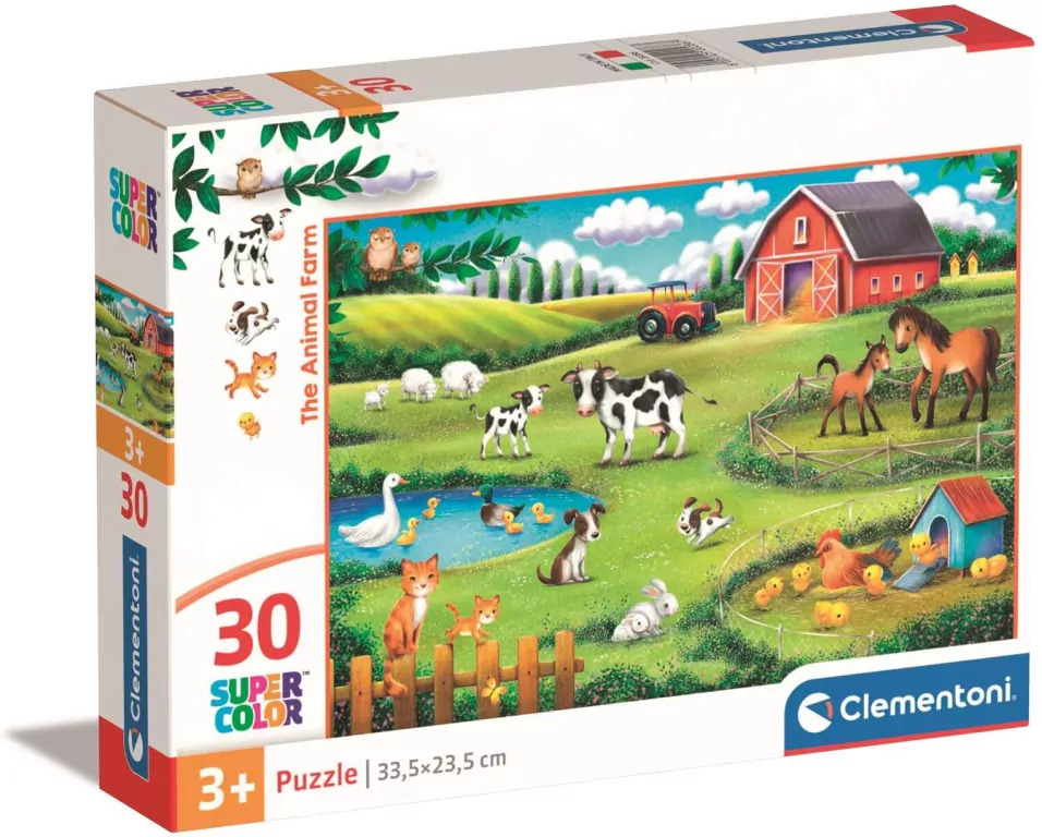Puzzle 30 Super Kolor The Animal Farm - tantis.pl