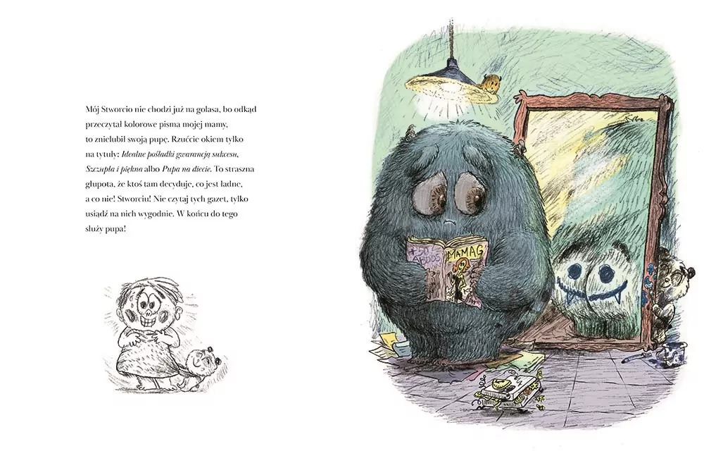 Stworcio nie lubi swojej pupy - tantis.pl