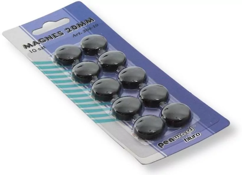 Magnesy 2cm. Czarne - tantis.pl