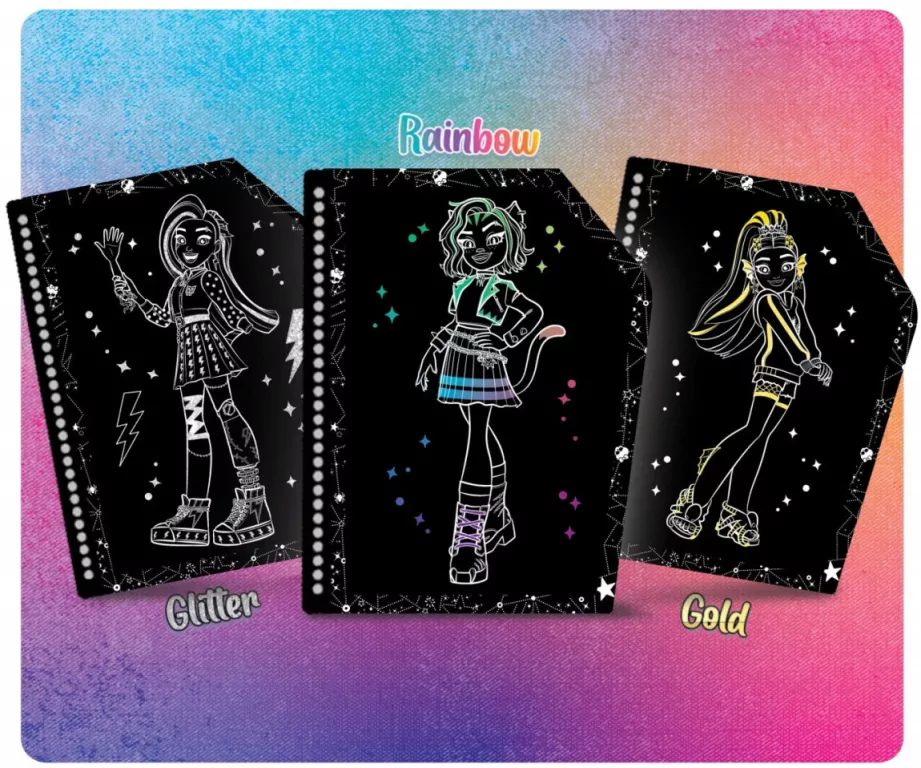 Sketchbook Monster Friends Forever Monster High - tantis.pl