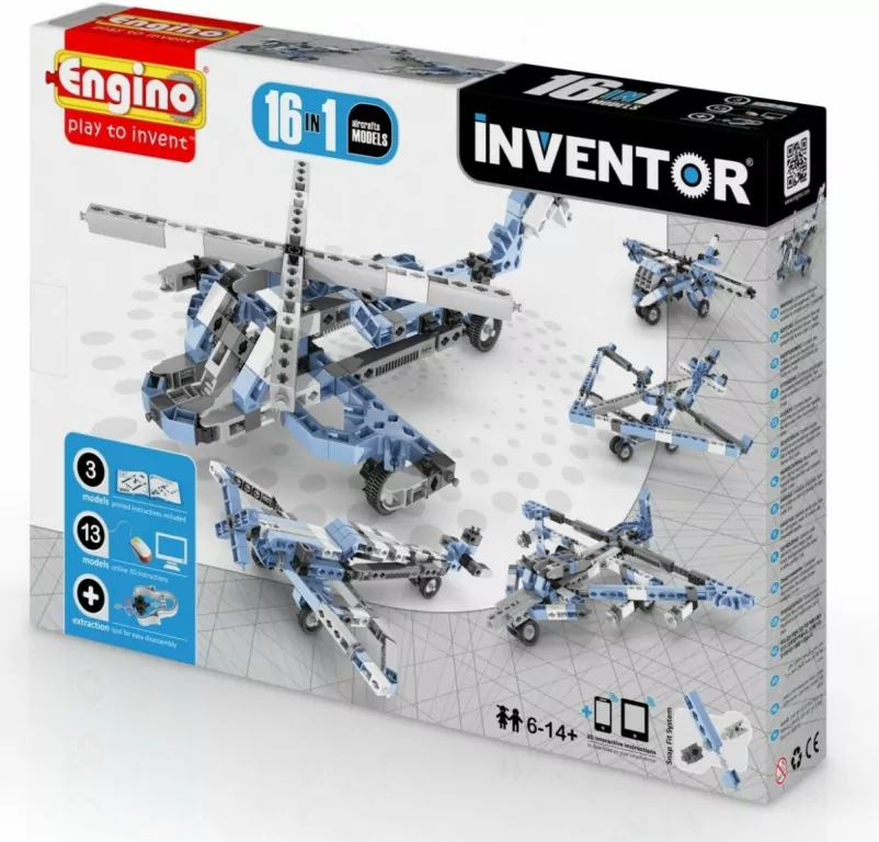 Klocki konstrukcyjne 16w1 models aircrafts - samoloty - tantis.pl