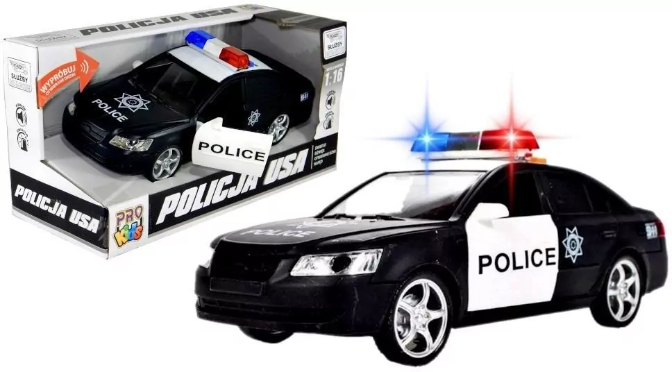 Pojazd z dźwiękami - Policja USA - tantis.pl