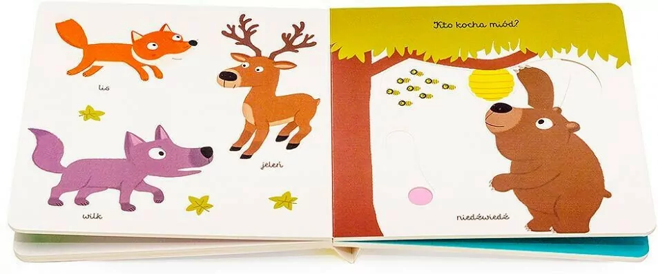 Dzikie zwierzęta. Pierwsze słowa. Akademia mądrego dziecka - tantis.pl