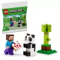 LEGO® Minecraft. Steve i mala panda 30672 - tantis.pl