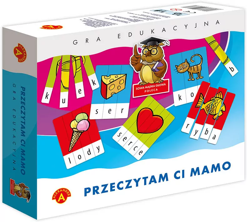 Przeczytam ci mamo. Gra edukacyjna - tantis.pl