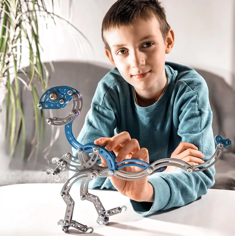 Mały Konstruktor. Dinozaury Velociraptor - tantis.pl