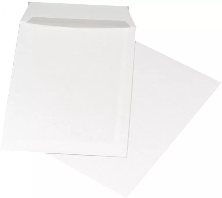 Koperta z taśmą silikonową biała 16x23cm - tantis.pl