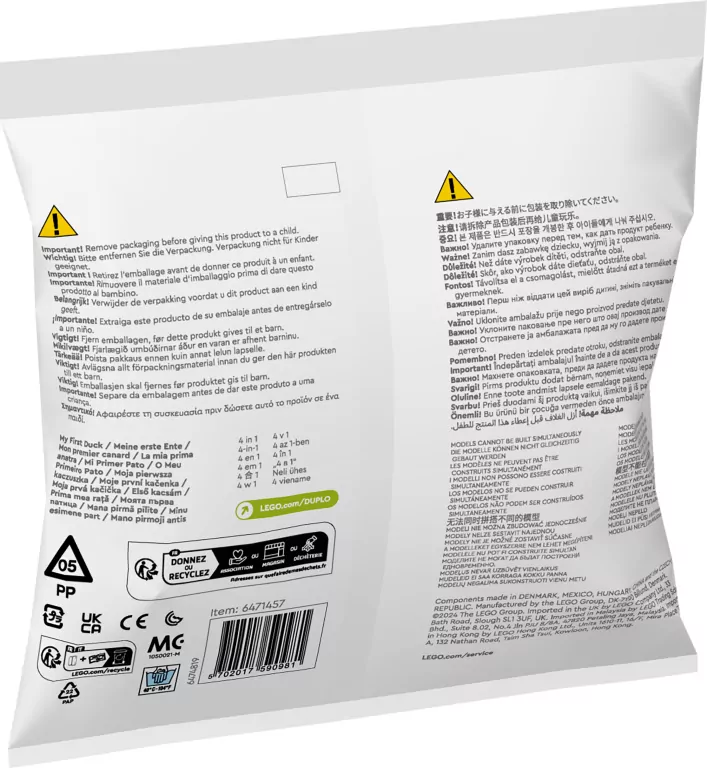 LEGO® Duplo. Moja pierwsza kaczuszka 30673 - tantis.pl