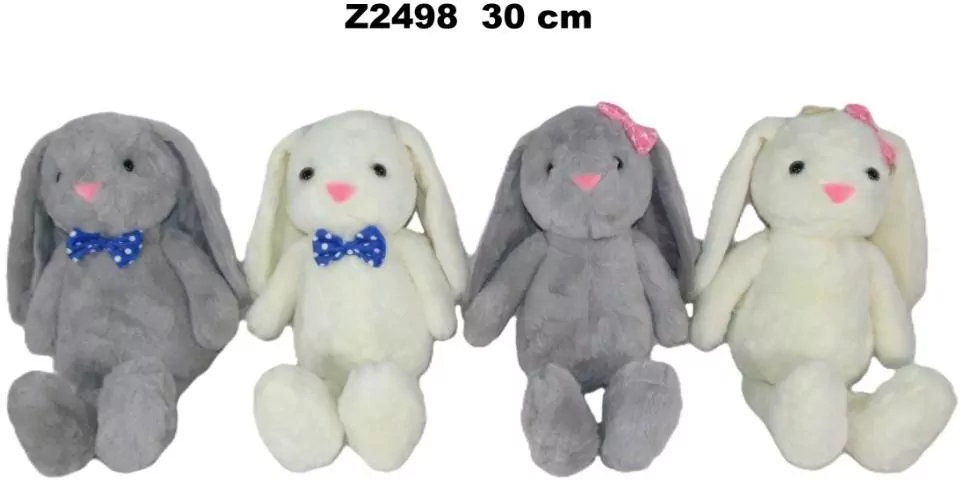 Zając 30cm 2 kolory 158512 Cena za - tantis.pl