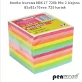Kostka biurowa mix 85x85x70mm 720K - tantis.pl