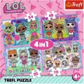 L.O.L Surprice Puzzle 4w1 - tantis.pl