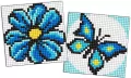 Diamentowa mozaika Kids magnes - Niebieski kolor - tantis.pl