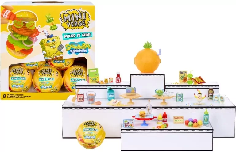 MGA's Miniverse-Mini Spongebob - tantis.pl