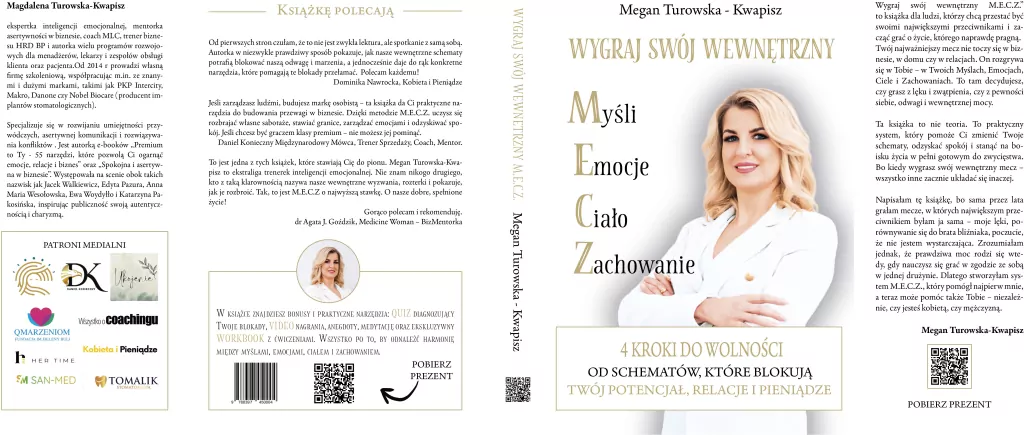 Wygraj swój wewnętrzny M.E.C.Z. 4 kroki do wolności od schematów które blokują Twój potencjał, relacje i pieniądze - tantis.pl