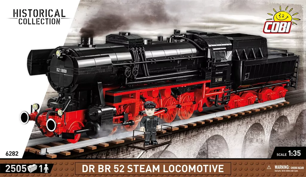 DR BR 52 Steam Locomotive. Historical Collection - tantis.pl