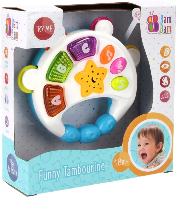 Bam Bam. Muzyczny tamburynek - tantis.pl