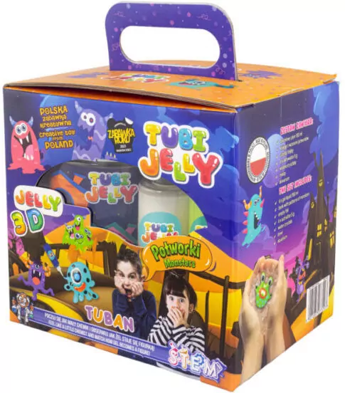 Tubi Jelly 6 kol. z akwarium. Potworki - tantis.pl