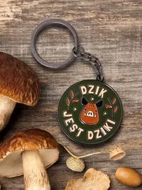 Brelok Dzik jest dziki - tantis.pl