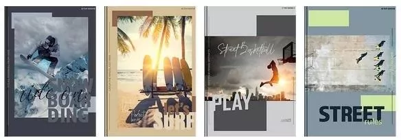 Brulion A5/96K kratka Poster  TOP2000 - tantis.pl