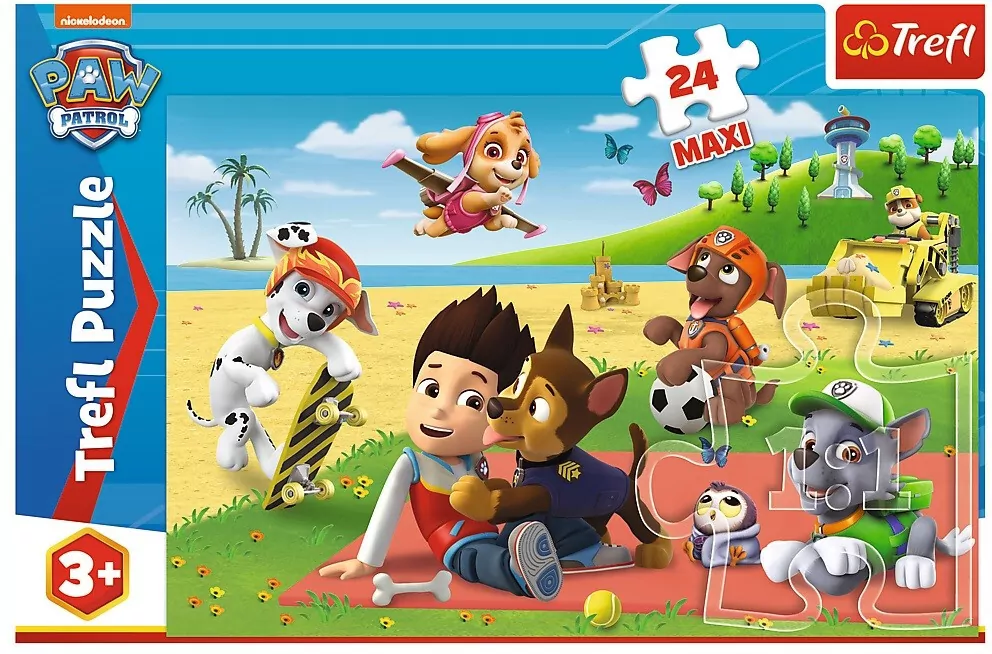 Puzzle 24 Maxi Zabawa na kocu - tantis.pl