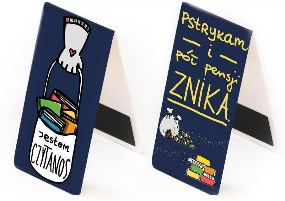 Zakładka magnetyczna. Jestem Czytanos - tantis.pl