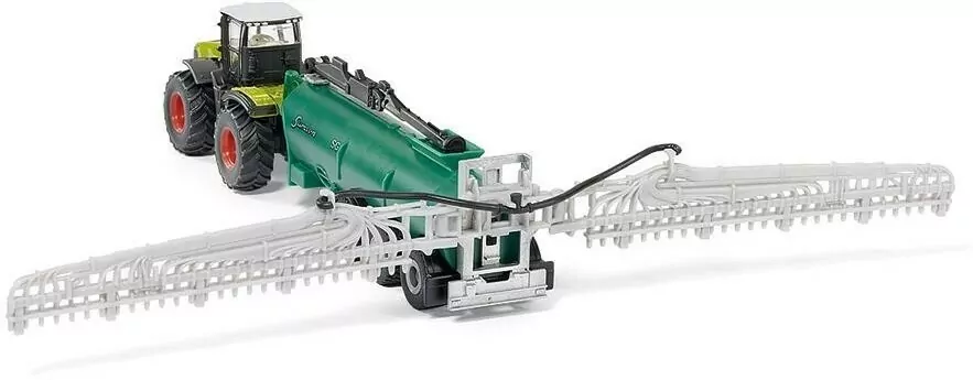 Traktor ClaasXerion z cysterną Siku Farmer - tantis.pl