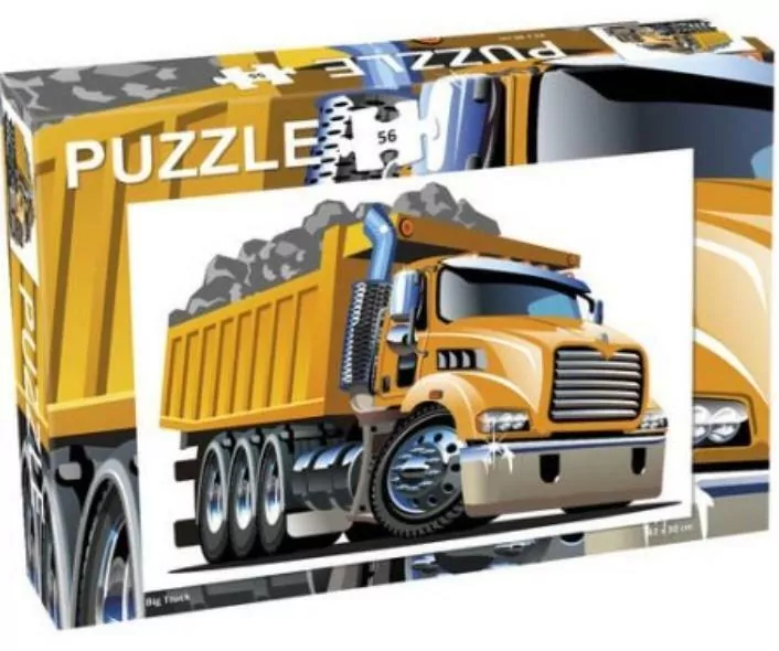 Puzzle Ciężarówka, Big truck 56 - tantis.pl