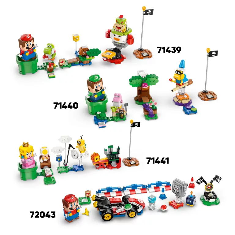 LEGO® Mario Kart™ — Wario i King Boo 72038 - tantis.pl