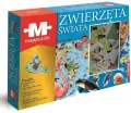 Mappuzzle. Zwierzęta świata - tantis.pl