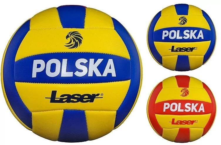 Piłka siatkowa. Laser Polska. Mix - tantis.pl