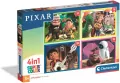 Puzzle 4w1 Pixar - tantis.pl