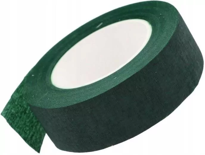 Taśma florystyczna zielona 12mmx20m - tantis.pl