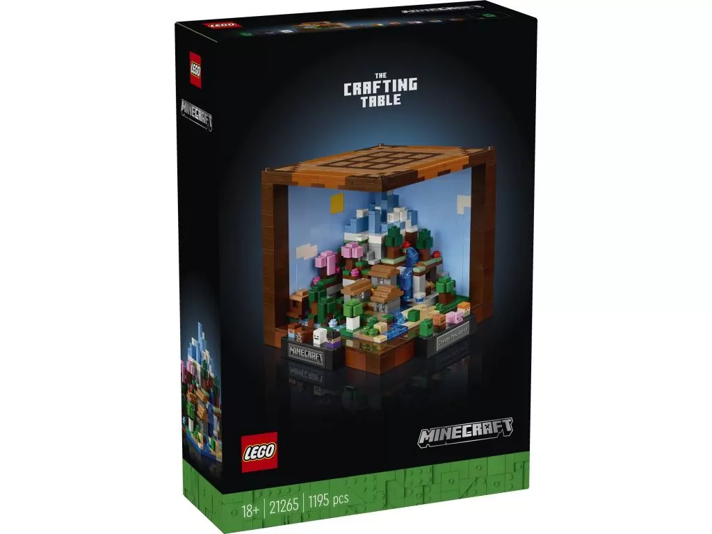 LEGO® Minecraft. Stół warsztatowy 21265 - tantis.pl