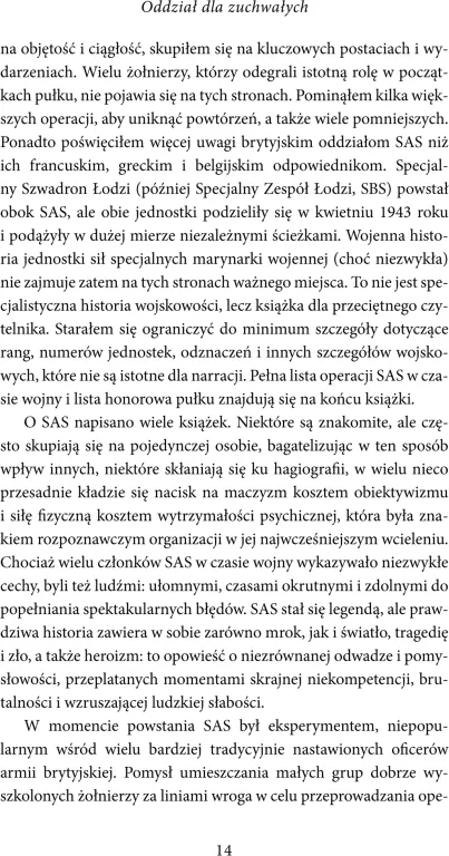 Oddział dla zuchwałych. Nieznana historia SAS 1941-1945 - tantis.pl