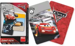 Karty Czarny Piotruś - Auta Cars 3