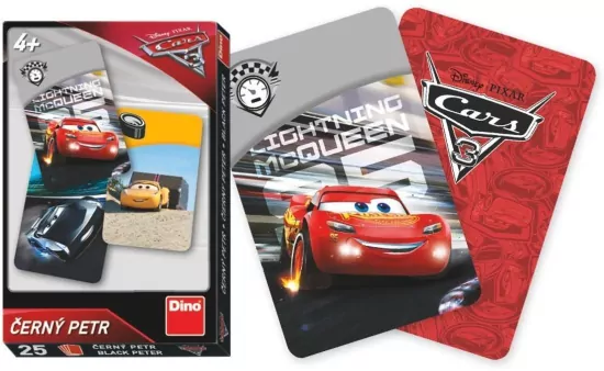 Karty Czarny Piotruś - Auta Cars 3