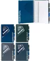 Kołozeszyt B5 PP Unisex line 200k.kratka 1szt.mix - tantis.pl