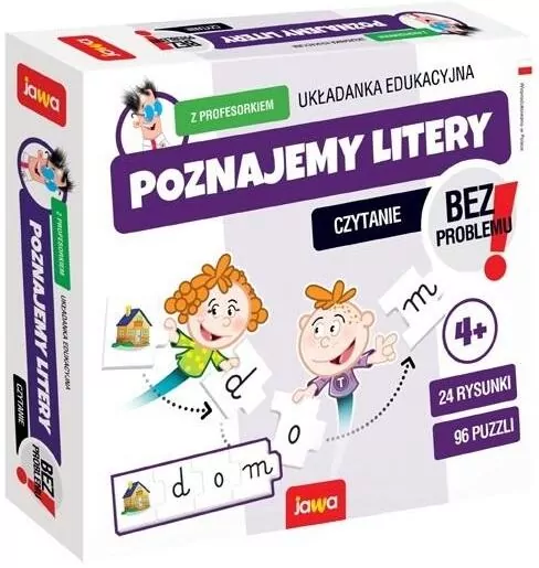 Poznajemy litery z Profesorkiem - tantis.pl