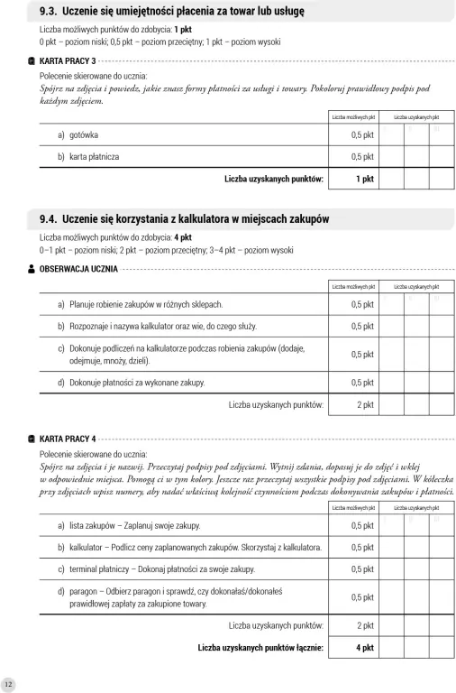 Uczę się i rozwijam. Arkusz monitoringu cz.4 - tantis.pl