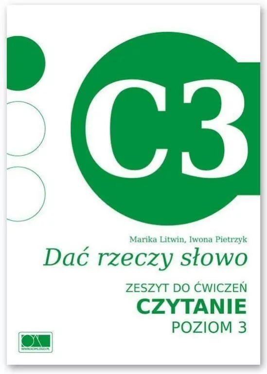 Dać rzeczy słowo. Czytanie - poziom 3 - tantis.pl