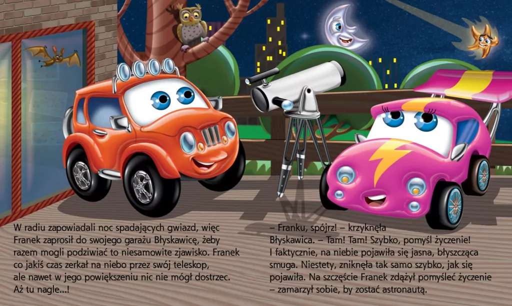 Astronauta. Samochodzik Franek - tantis.pl