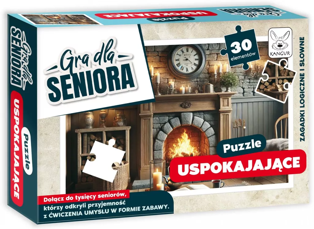 Gra dla Seniora. Puzzle uspokajające - tantis.pl