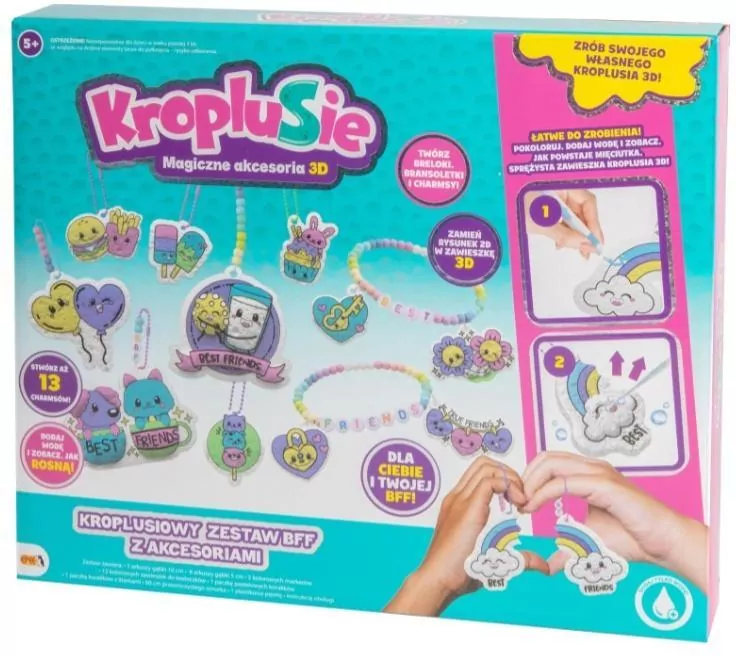 Kroplusie - Krplusiowy zestaw BFF z akcesoriami - tantis.pl